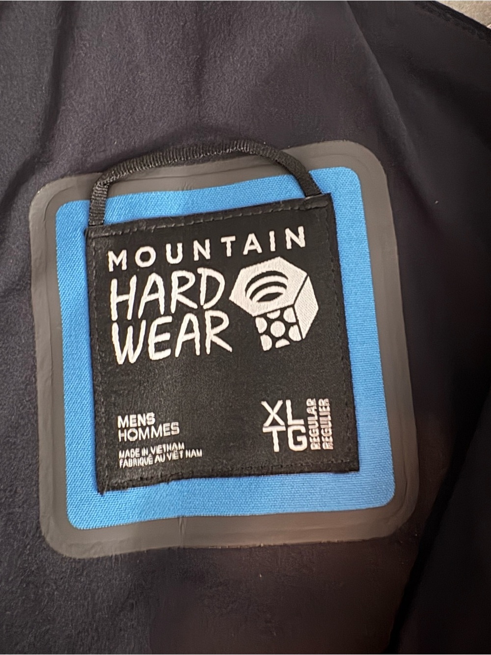 Mountain Hardwear Bright Blue Ski Bib with Black Logo - Picture 3 of 9